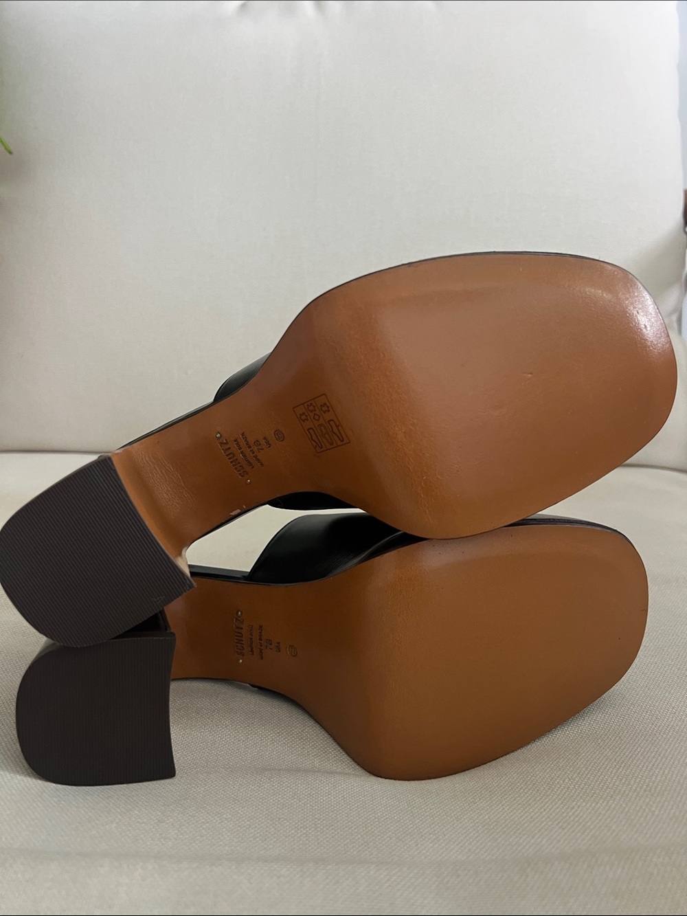 Schutz Women's Rowan Slip-On Sandals - Picture 12 of 12